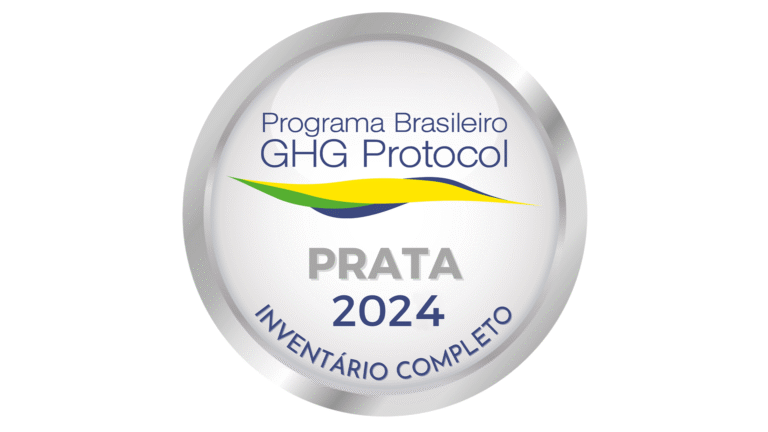 A ENGESP possui Selo Prata no controle de Gases de Efeito Estufa (GEE).