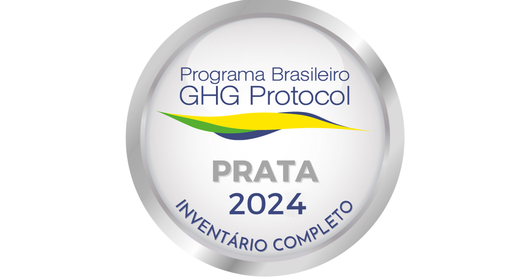 A ENGESP possui Selo Prata no controle de Gases de Efeito Estufa (GEE).